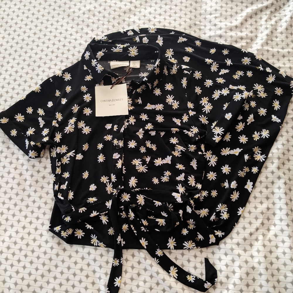 Cynthia Rowley short sleeve dress